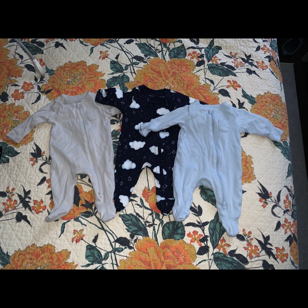 Old Navy Newborn Pajama Set of 3